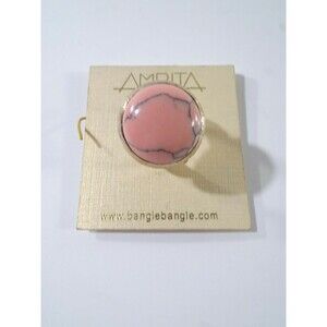 Amrita Singh Women's Hampton Coral round Ring RC111  Gold  NWT 85 Sz 6